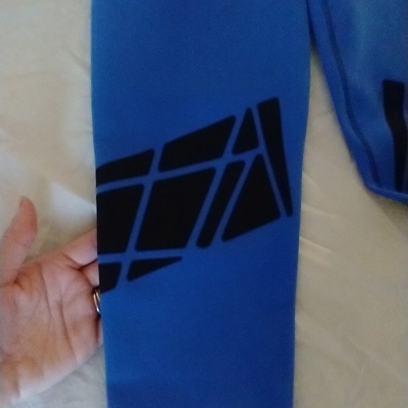 Ultracor Ultra Lazor Blue Performance Leggings - Picture 6 of 12